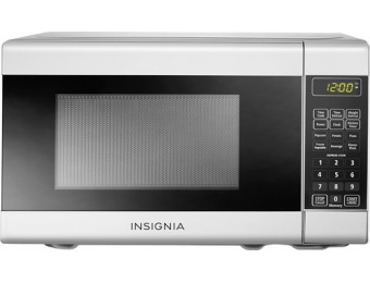 50% off Insignia 0.7 Cu. Ft. Compact 700W Microwave