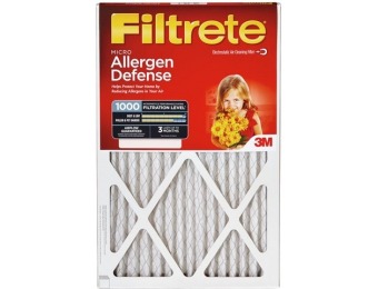 70% off Filtrete Allergen Defense, 10" x 20"