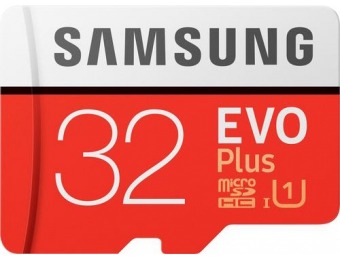 61% off Samsung EVO Plus 32GB microSDHC UHS-I Memory Card