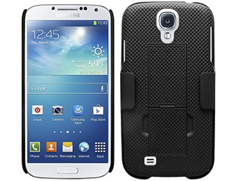 81% off Minisuit Clipster Galaxy S4 Kick Stand Case + Belt Clip