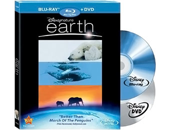 50% off Disneynature: Earth (Blu-ray / DVD Combo)