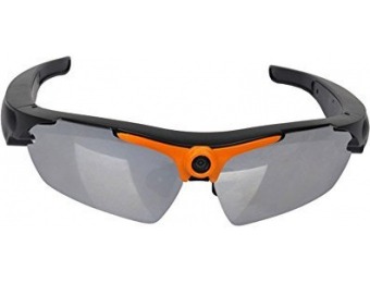 80% off PowMax WW-15 5M Pixels Sunglasses with HD 1080P Camcorder