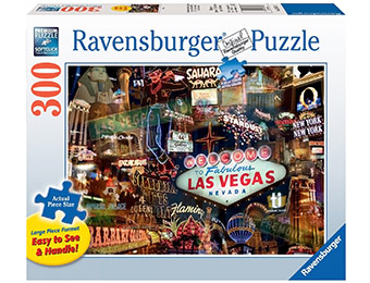 41% off Ravensburger Las Vegas - 300 Pieces Large Format Puzzle
