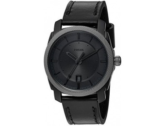 $70 off Fossil Men's FS5265 Machine Three-Hand Date Leather Watch