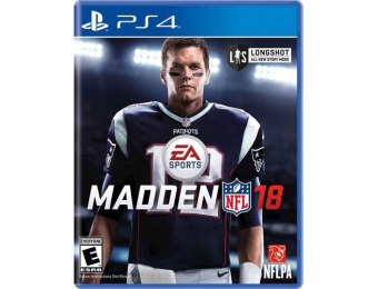 33% off Madden NFL 18 - PlayStation 4