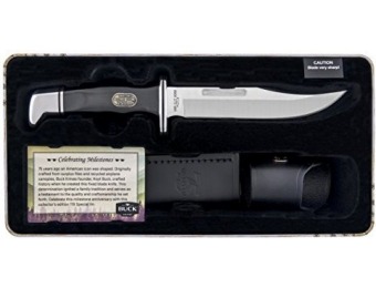 30% off Buck Knives 119 Special 75th Anniversary Fixed Blade Knife