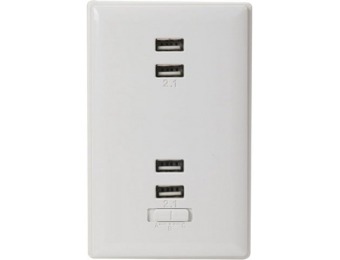 79% off RCA USB Wall Plate Charger