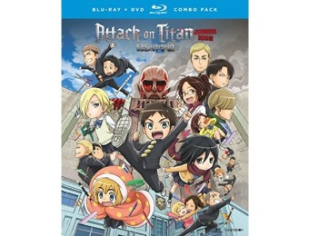 36% off Attack on Titan: Junior High - Complete Series (Blu-ray/DVD)