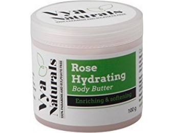 50% off Vya Naturals Rose Hydrating Natural Body Butter