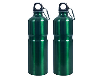 67% off Whetstone Stainless Steel 25-ounce Water Bottles (2-Pack)