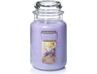 50% off Yankee Candle Large Jar Candle, Lemon Lavender