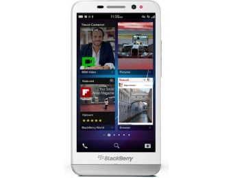 76% off BlackBerry Z30 4G Cell Phone (Unlocked) - White