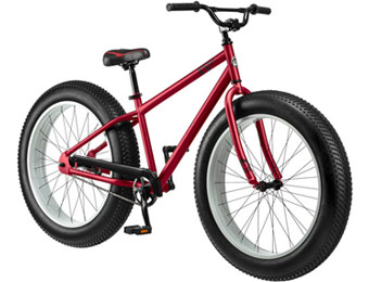 $201 off 26" Mongoose Beast Fat Tire All Terrain Fat Bike, 3 Colors