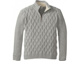 $130 off Peregrine Men's Diamond Zip-Neck Sweater