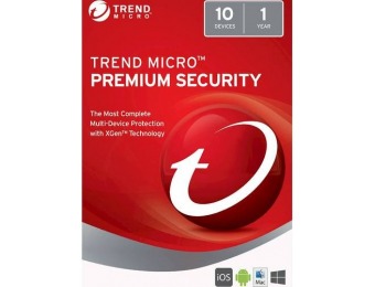 75% off Trend Micro Premium Security (10-Devices)