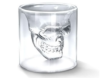 70% off Fred and Friends Doomed: Crystal Skull Shot Glass