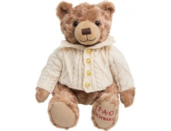 32% off FAO Schwarz 12" Anniversary Bear Plush Toy