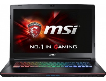 $150 off MSI 17.3" Gaming Laptop - Core i7, 16GB, GTX 1060, SSD
