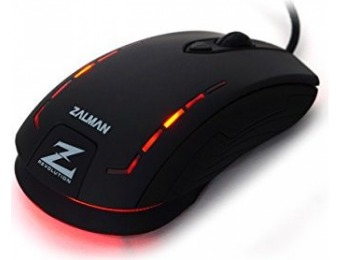 65% off Zalman LED Gaming Optical Mouse with 2500DPI (ZM-M401R)