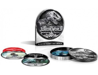 43% off Jurassic World Limited Edition 3D/Blu-ray/DVD