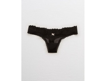 68% off Aerie Lace Thong
