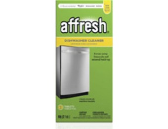 67% off Whirlpool Affresh 3 Tablets Dishwasher Cleaner