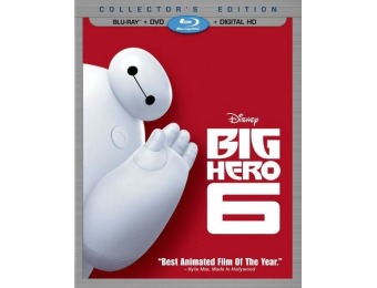 33% off Big Hero 6 [Includes Digital Copy] Blu-ray/DVD