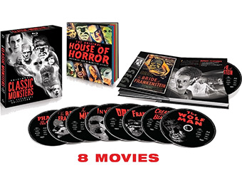 $85 off Universal Classic Monsters: The Essential Collection (Blu-ray)