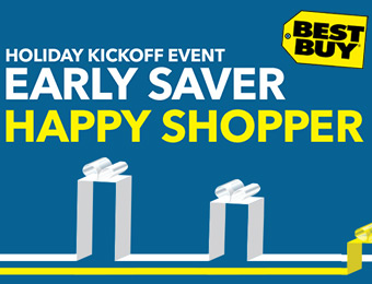 Early Saver Happy Shopper - Best Buy Holiday Kickoff Event