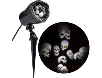 75% off LightShow LED Projector Chasing Skull Strobe Spotlight