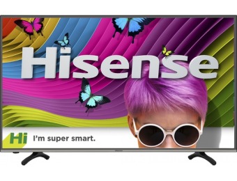 $100 off Hisense 43" LED 2160p Smart 4K Ultra HD TV