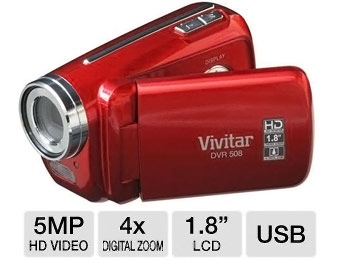 50% off Vivitar DVR508N Digital Video Recorder Camcorder ($3.80 s&h)