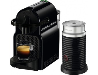 $100 off Nespresso Inissia Espresso Maker/Coffeemaker/Milk Frother