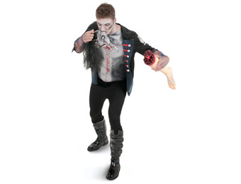 $68 off Shock Rock Zombie Adult Costume