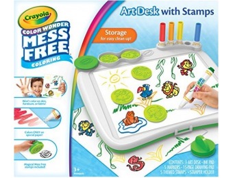 81% off Crayola Color Wonder Mess-Free Art Desk with Stamps