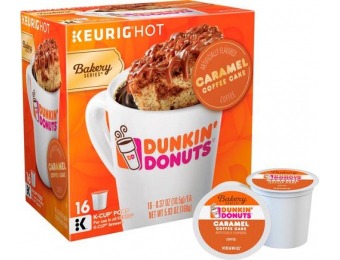33% off Dunkin' Donuts Caramel Coffee K-Cups (16-Pack)