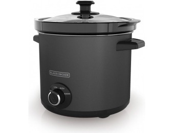 49% off BLACK+DECKER 4 Qt. Slow Cooker with Chalkboard Surface