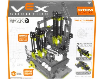 50% off HEXBUG VEX Robotics Pick & Drop Ball Machine