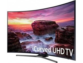 25% off Samsung 55" Curved 4K Ultra HD Smart TV UN55MU6490F