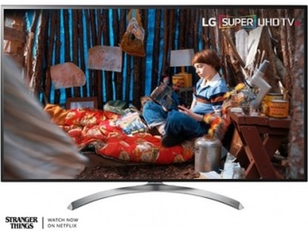 $1,400 off LG 75 Inch 4K Ultra HD Smart TV 75SJ8570