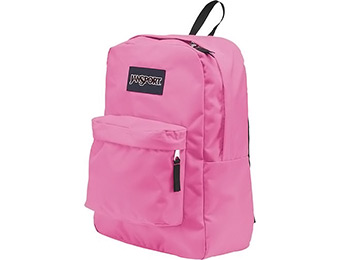 50% off JanSport Superbreak Laptop Backpack - Fluorescent Pink