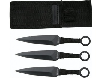 66% off Whetstone Cutlery Set of 3 Ninja Stealth Throwing Knives