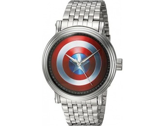 55% off Marvel Captain America Men's Watch