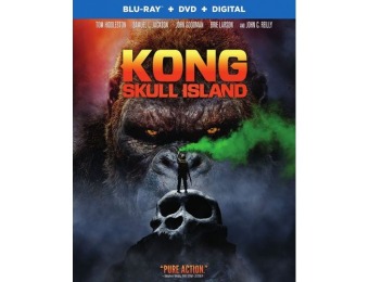 79% off Kong: Skull Island (Blu-ray + DVD + Digital)