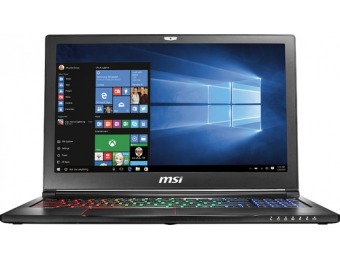 $250 off MSI GS Stealth Pro 15.6" Laptop - Core i7, GTX 1060