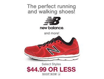 1000+ Styles of New Balance Shoes for Entire Family $44.99 or Less