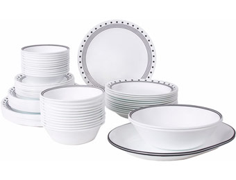 $71 off Corelle Livingware 76-Piece Dinnerware Set, Assorted Patterns