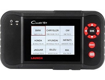 $62 off Launch X431 Creader VII+ Auto Diagnostic Code Reader