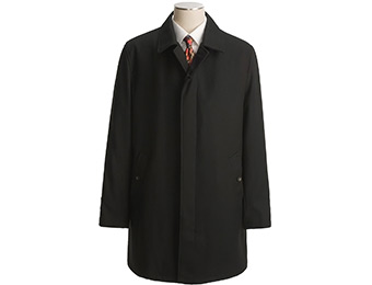 $350 off John Varvatos Star USA Men's Wool Twill Overcoat