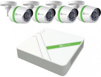 $100 off EZVIZ 4-Ch 1080p 1TB DVR Surveillance System